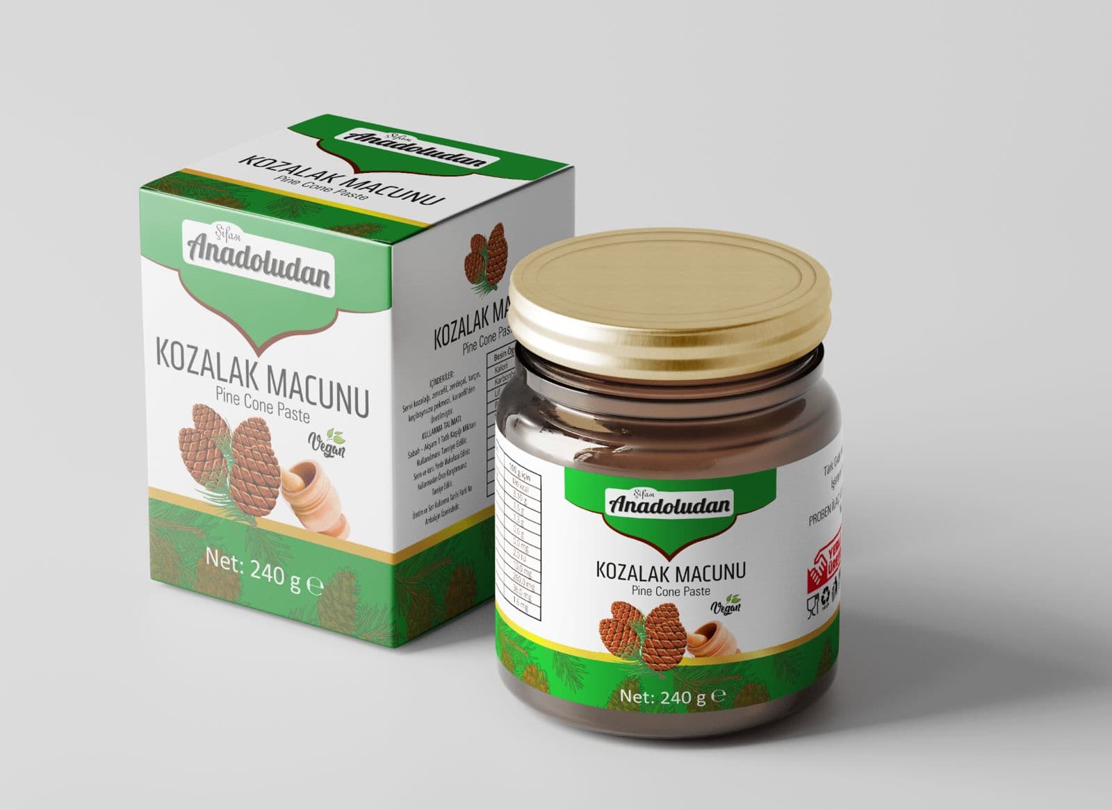 Şifası Anadoludan Kozalak Macunu ürün resmi